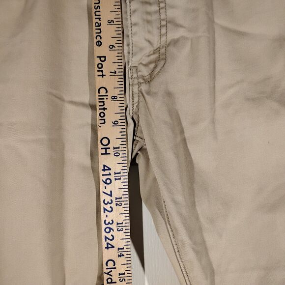 Levi's 513 jeans mens 30x30 beige khaki slim fit straight leg stretch Strauss - Picture 6 of 10